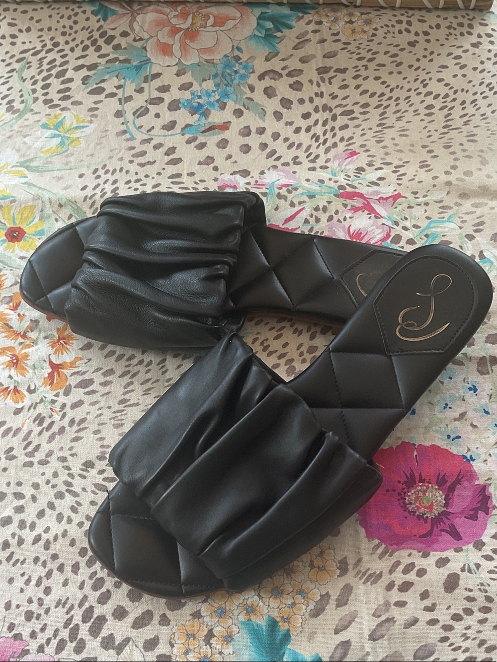 Sam Edelman Briar Black Slide Sandals